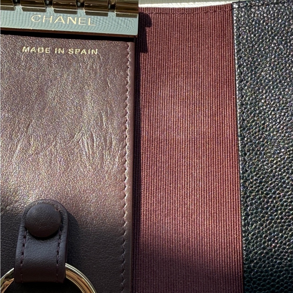 Chanel classic o-key holder black caviar - Picture 7 of 12